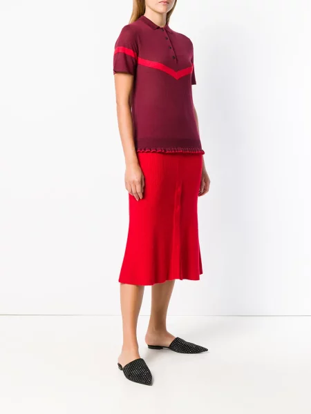Top Cashmere In Love z kaszmiru czerwony