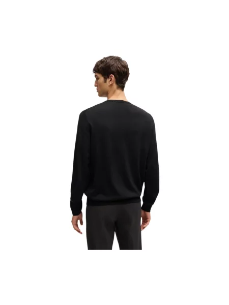 Sweter Hugo Boss wełniany czarny