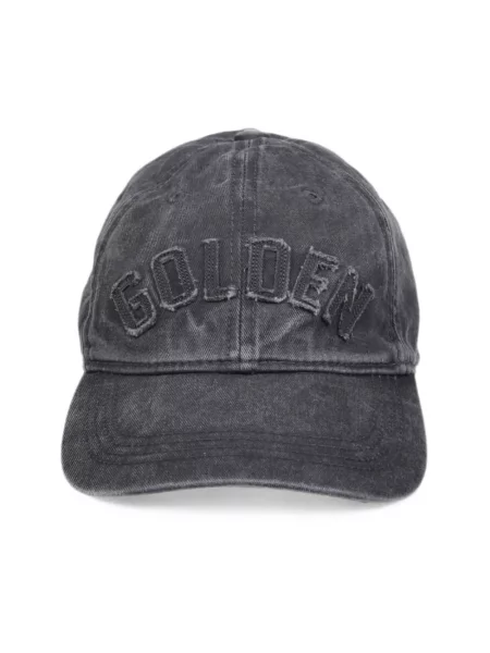 Czapka z daszkiem Golden Goose szara