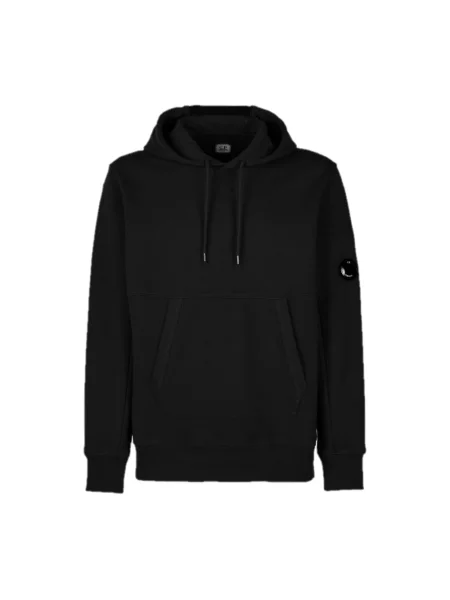 Bluza z kapturem C.p. Company z kapturem czarna
