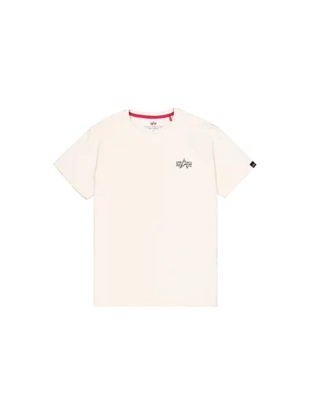 ALPHA INDUSTRIES Tricou sângeriu / negru / murdar alb