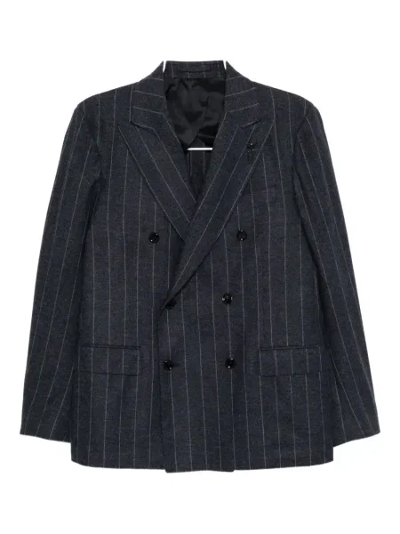 Costum Lardini cu dungi de costum albastru