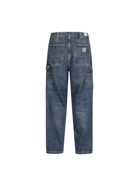 Jeansy Carhartt Wip niebieskie