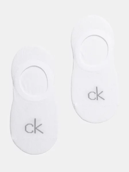 Чорапи тип терлици Calvin Klein бял
