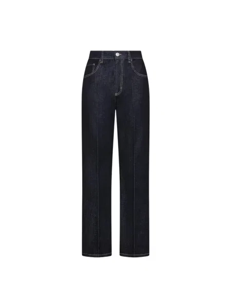 Jeansy Seventy z kaszmiru z 5 kieszeniami niebieskie