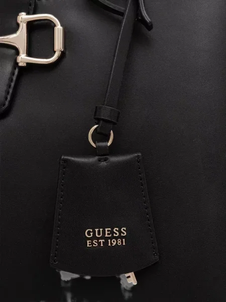Geantă shopper Guess negru