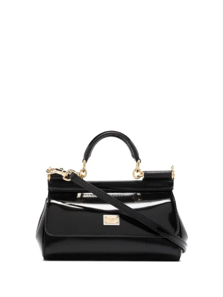 Geantă Dolce & Gabbana Sicily negru