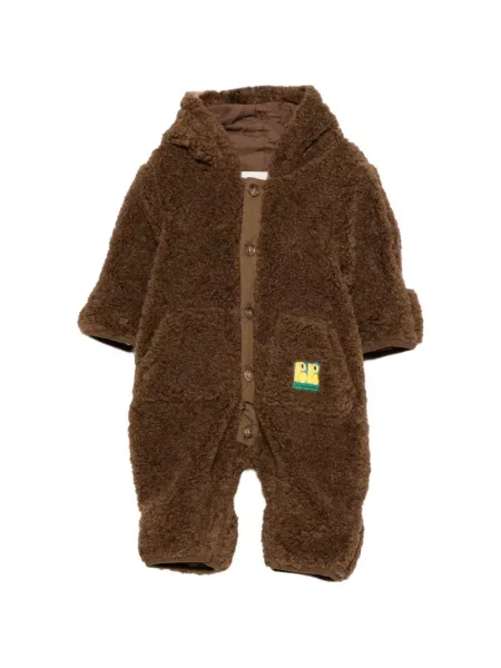 Dětska mikina s kapucí Bobo Choses hnědá