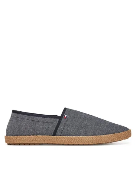 Tommy Hilfiger Espadrilles Hilfiger Chambray Espadrille kék