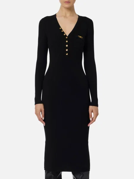 Сукня Elisabetta Franchi чорна