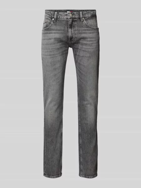Jeansy o kroju slim fit z mieszanki bawełny Model SCANTON' Tommy Jeans