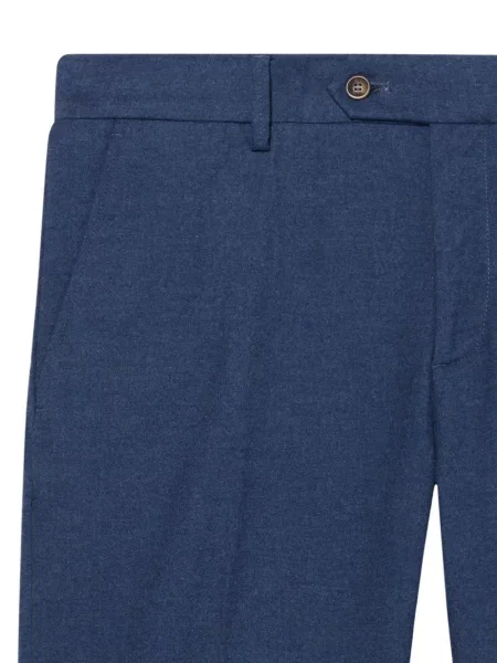Flanelės chinos kelnes Brooks Brothers mėlyna