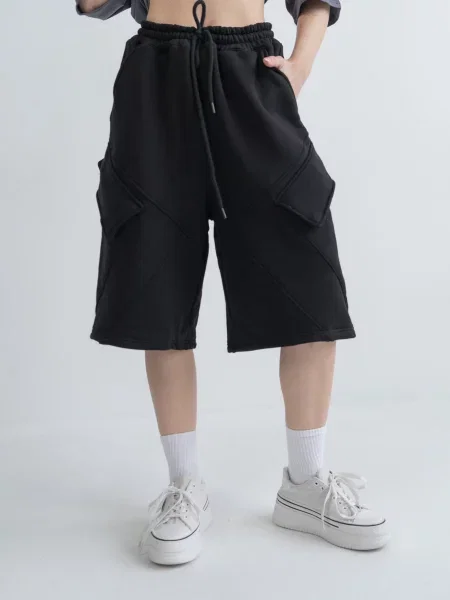 Шорти IJ shorts-petlya-black чорний