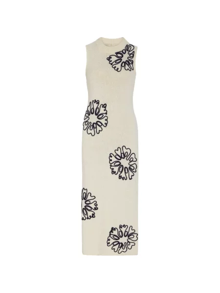 Odgovarati midi haljina Marie Oliver s cvjetnim printom iznad koljena