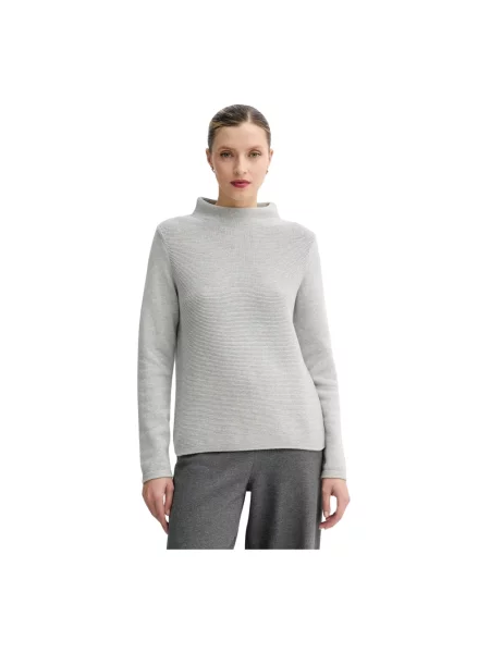 Marc O'Polo sweter z półgolfem szary