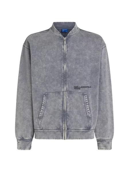 Geacă de blugi Karl Lagerfeld Jeans albastru