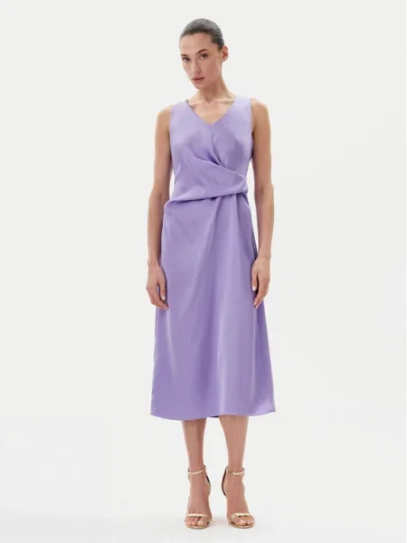 Rinascimento Rochie cocktail violet