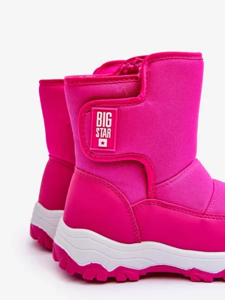Зимни обувки за сняг Big Star Shoes розово