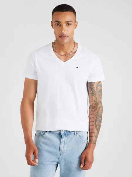 Tommy Jeans Tricou alb