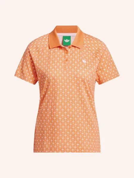 Adidas Originals Funkční Polokošile Nov oranžová bílá