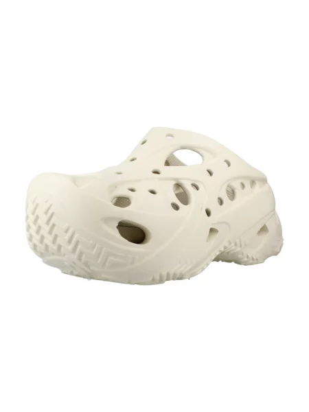 Klapki Crocs z siateczką beżowe