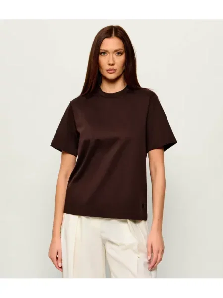 BOSS BLACK Tricou Eharpa | Relaxed fit negru