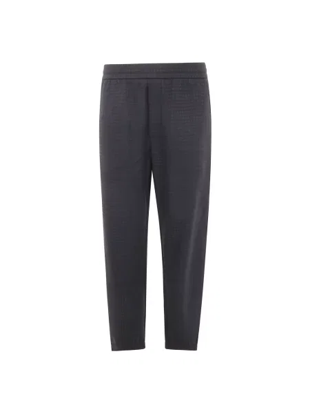 Spodnie Emporio Armani do biegania czarne