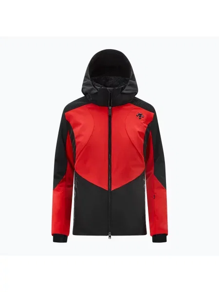 Дамско ски яке Descente Shoulder Shirring electric red червено