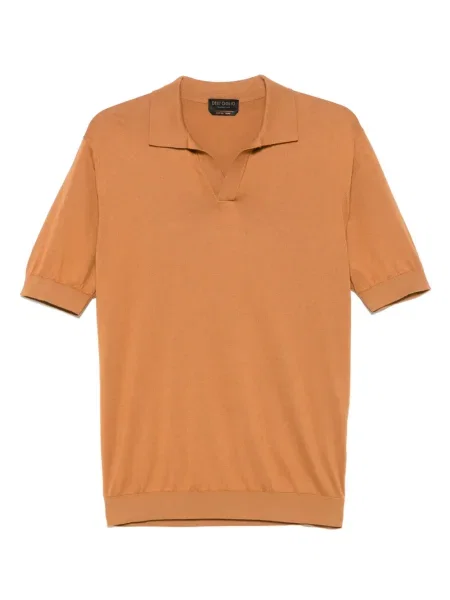 Tricou Dell'oglio tricotate maro
