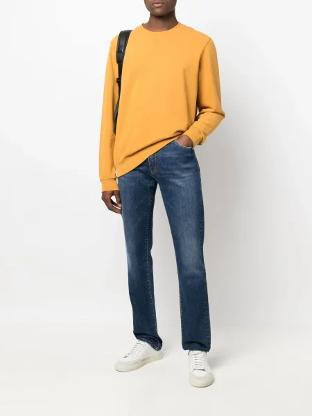 Proste jeansy Billionaire niebieskie