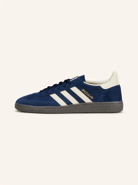 Trampki Adidas Originals zamszowe niebieskie
