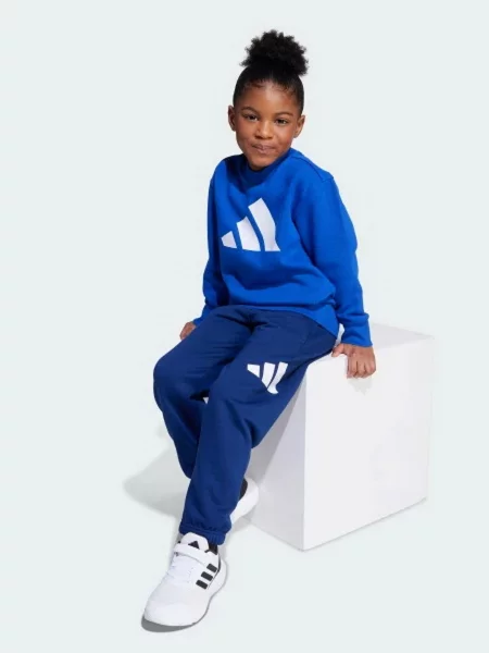 Костюмный спортивный костюм Adidas синий