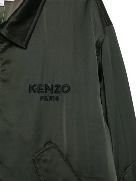 Geacă Kenzo cu broderie verde