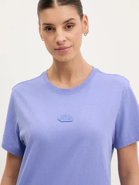The North Face tricou din Nature Relaxed femei violet