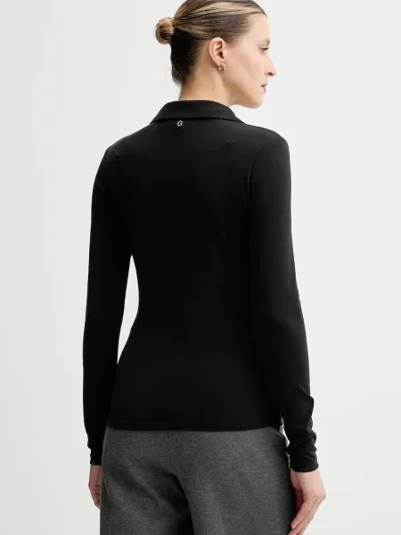 Лонгслів Guess CALLIDA чорний