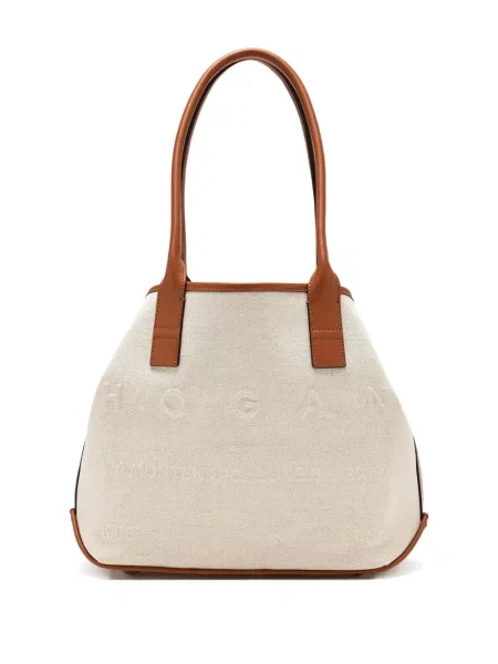Geantă Hogan din canvas