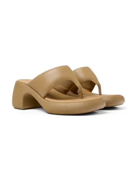 Camper Thelma Brown Kobiety Sandały Camper Size: 7 brązowy