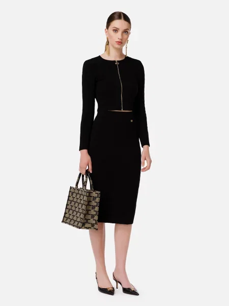 Спідниця Elisabetta Franchi чорна