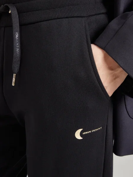 ARMANI EXCHANGE Nohavice zlatá čierna