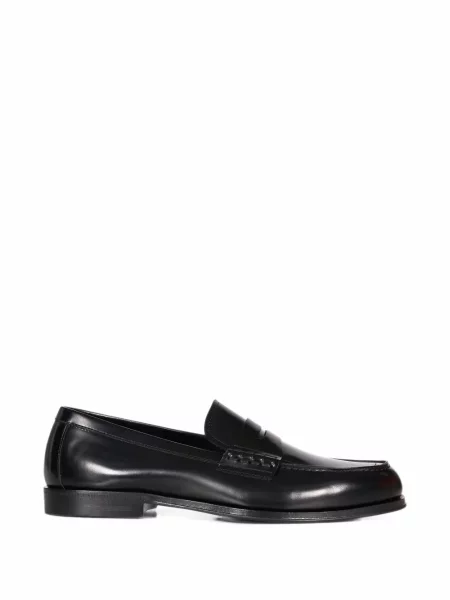 Pantofi loafer Henderson Baracco din piele negru