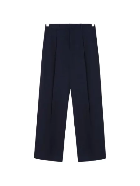 Pantaloni Loewe cu picior lat albastru