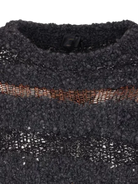 Pulover Pinko tricotate gri