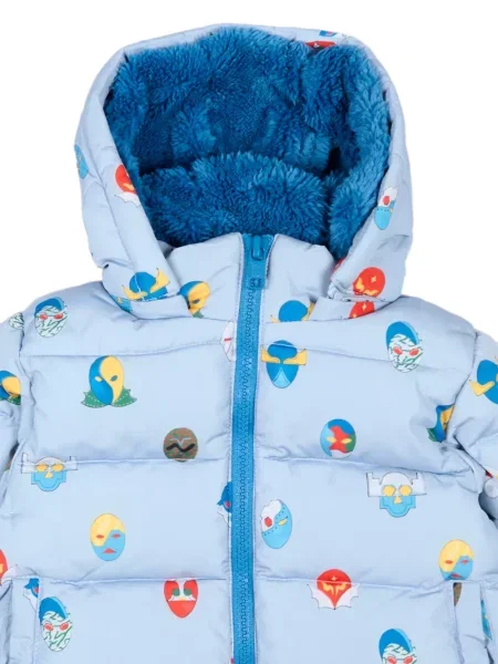 Kurtka dziecięca Stella Mccartney niebieska