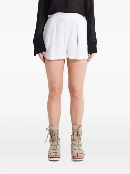Pantaloni scurți Tessitura Body Couture alb