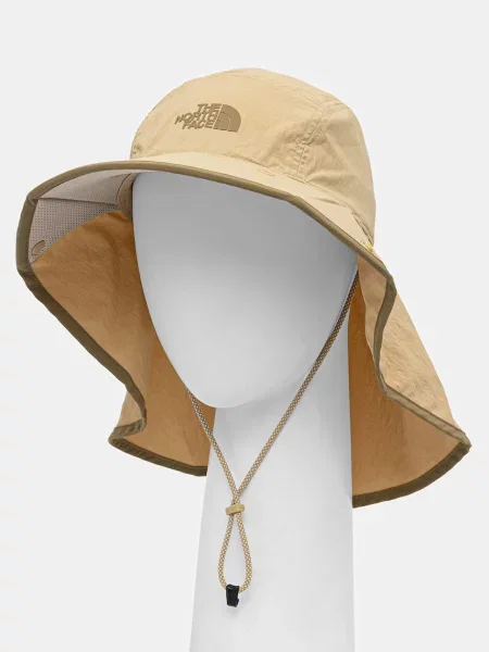 Czapka z daszkiem The North Face Class V Convertible Sunshield S-M beżowa
