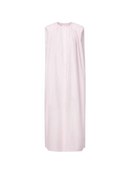 Rochie midi Loulou De Saison roz