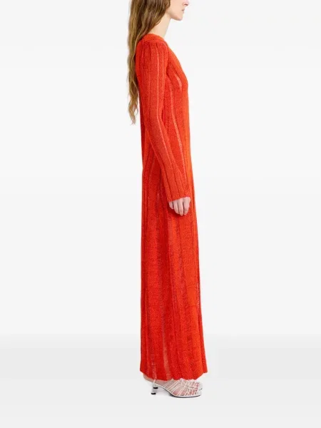 Rochie Proenza Schouler din tweed roșu