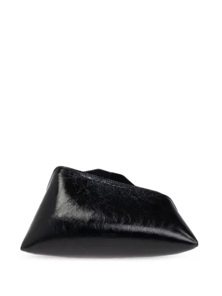 Geantă plic The Attico din piele negru
