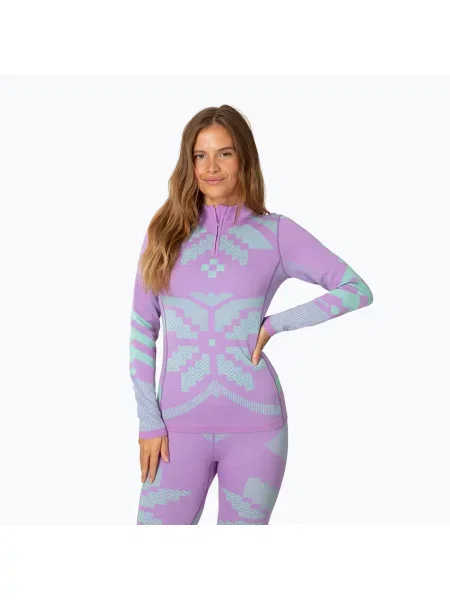 Кофта термоактивна KARI TRAA Faith Half Zip violet