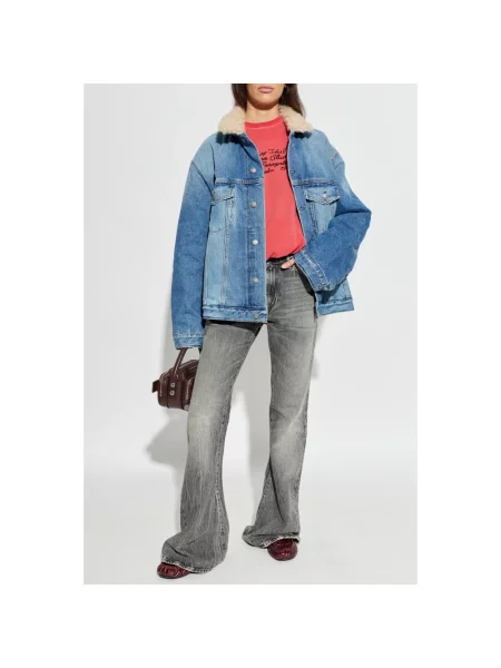 Kurtka jeansowa Acne Studios niebieska